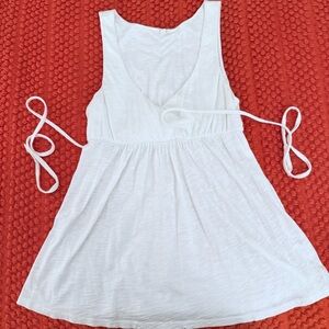 J CREW White Tie-Waist Tank Top—Excellent Condition & Super Soft!